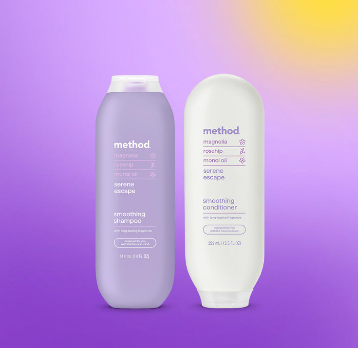 smoothing shampoo + conditioner bundle, 27.5 oz