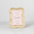 South Street Gold 5x7 Wavy Photo Frame