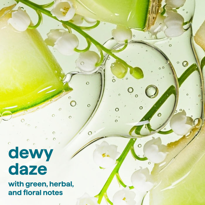 super shine liquid dish soap starter set - dewy daze, 64 fl oz