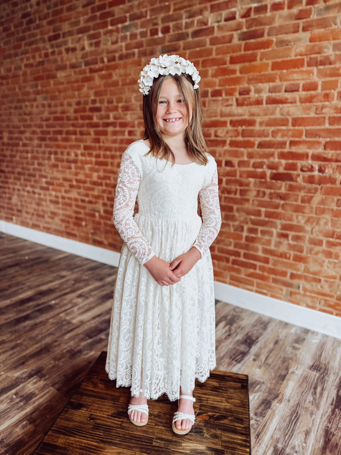 The Paisley Flower Girl Dress