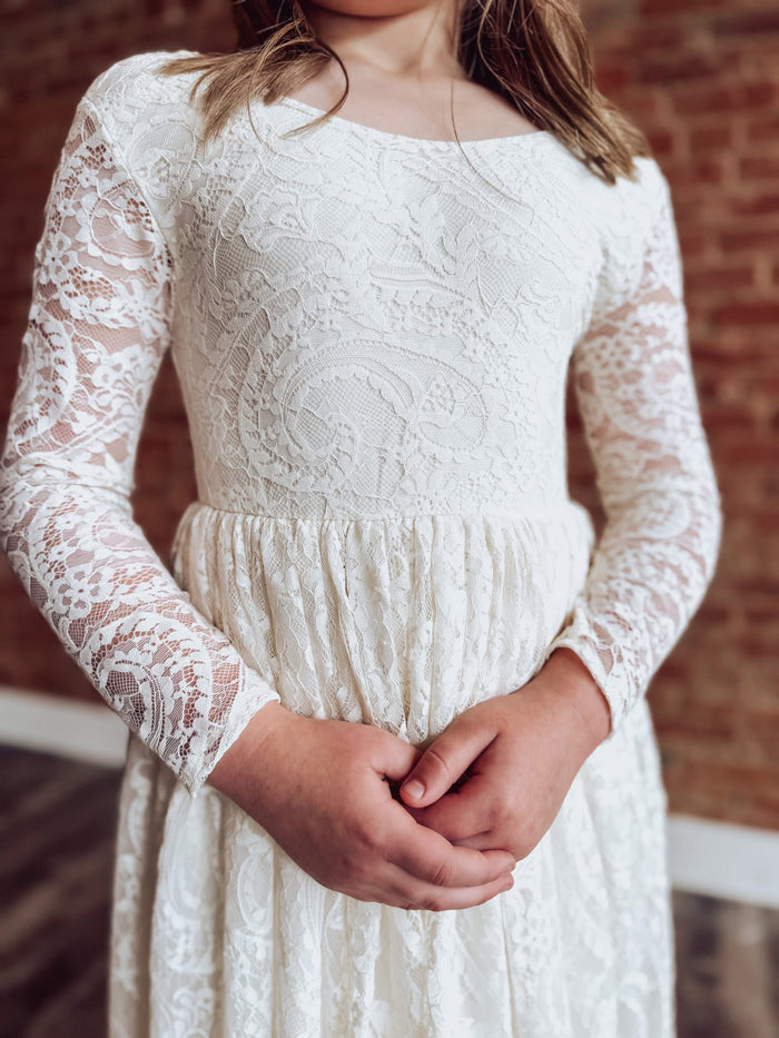 The Paisley Flower Girl Dress