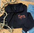 Tigers Chest Black 1/4 Zip - Adult & Youth Sizes