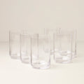 Tuscany Stackable Glass Coolers, Set of 6