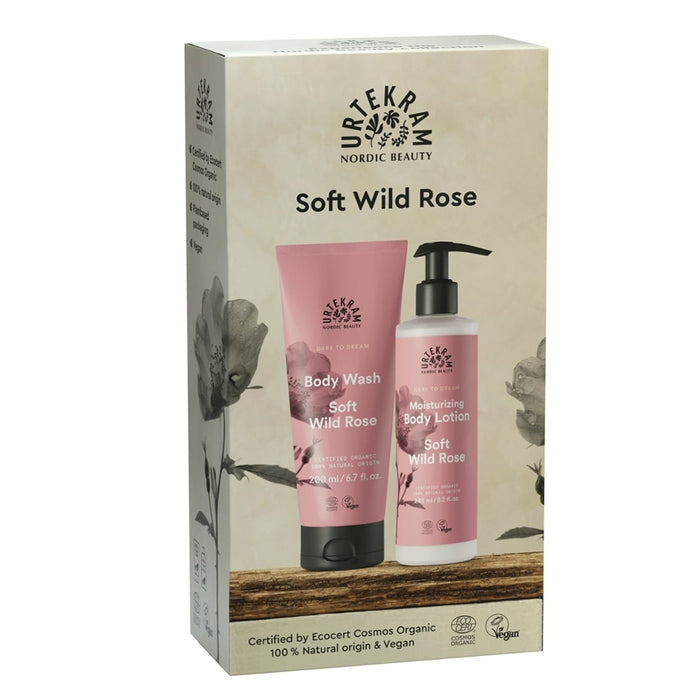 Urtekram Soft Wild Rose Body Duo Gift Set