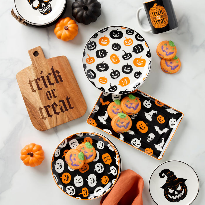 Vintro Halloween Tidbit Plates, Set of 4