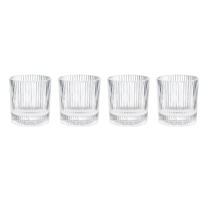 Wallingford Double Old-Fashioned Glasses, Set of 4