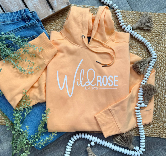 Wild Rose Apricot Hoodie